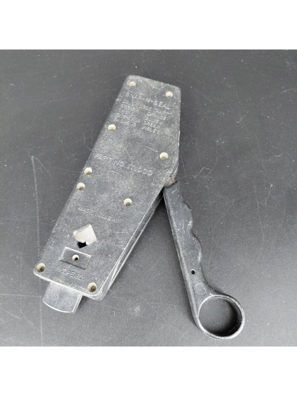 Thomas & Betts Snap-N-Seal LRC IT1000 Coax Cable Compression Tool Crimper RG6